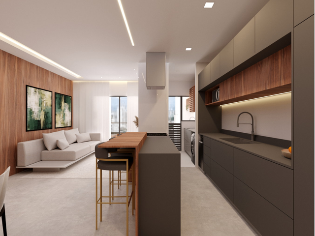 Apartamento com 174m² 3 quartos e 3 banheiros, à venda, no bairro Bacacheri em Curitiba