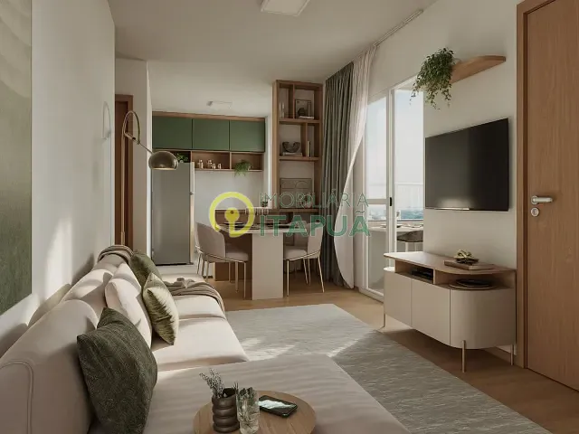 Apartamento 2 quartos e 1 banheiro, à venda, no bairro Jardim Barcelona em Londrina