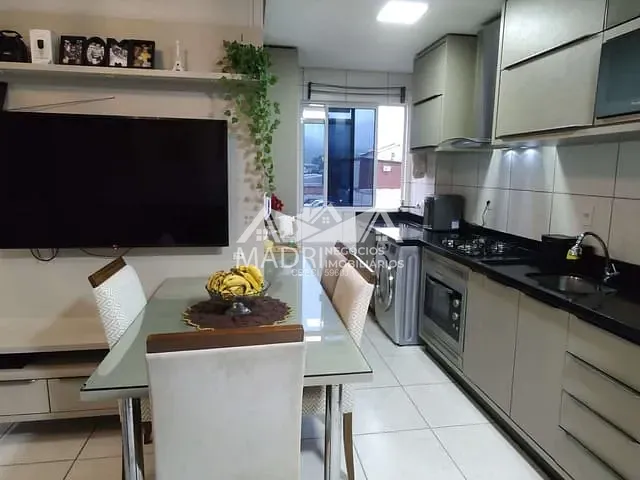 Apartamento 2 quartos e 1 banheiro, à venda, no bairro Guarda do Cubatão em Palhoça
