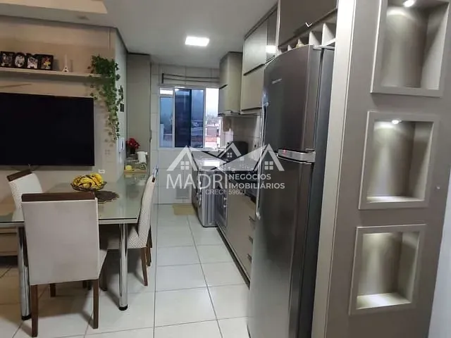 Apartamento 2 quartos e 1 banheiro, à venda, no bairro Guarda do Cubatão em Palhoça