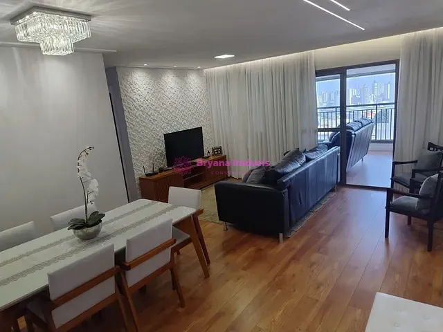Apartamento com 128m² 3 quartos e 4 banheiros, à venda, no bairro Vila Gilda em Santo André