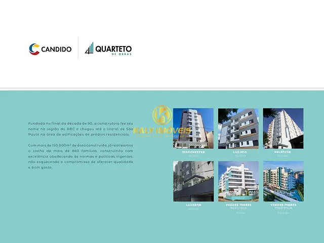 Apartamento 3 quartos e 2 banheiros, à venda, no bairro Fundação em São Caetano do Sul