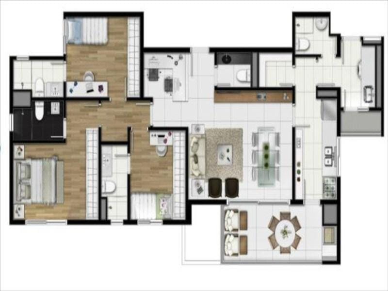 Apartamento, 3 quartos, 119 m² - Foto 10