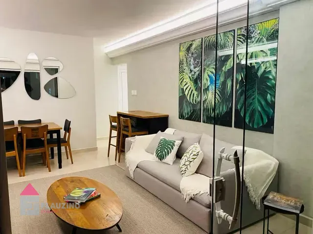 Apartamento com 100m² 2 quartos e 1 banheiro, à venda, no bairro José Menino em Santos