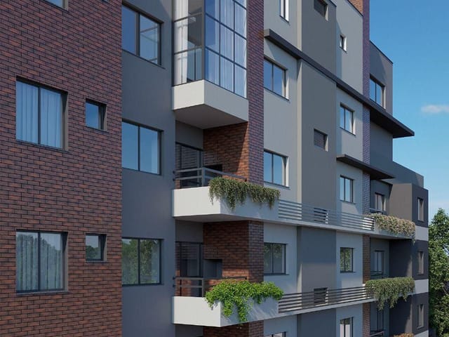 Apartamento com 72m² 2 quartos e 2 banheiros, à venda, no bairro Bom Jesus em São José dos Pinhais