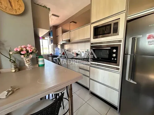 Apartamento 2 quartos e 1 banheiro, à venda, no bairro Guarda do Cubatão em Palhoça