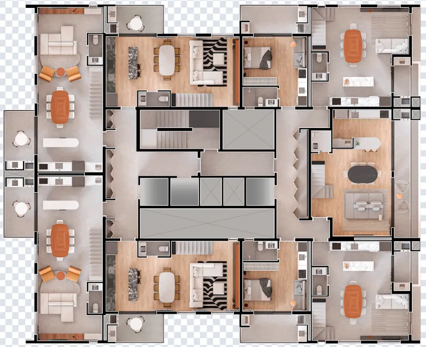 Apartamento, 2 quartos, 56 m² - Foto 24