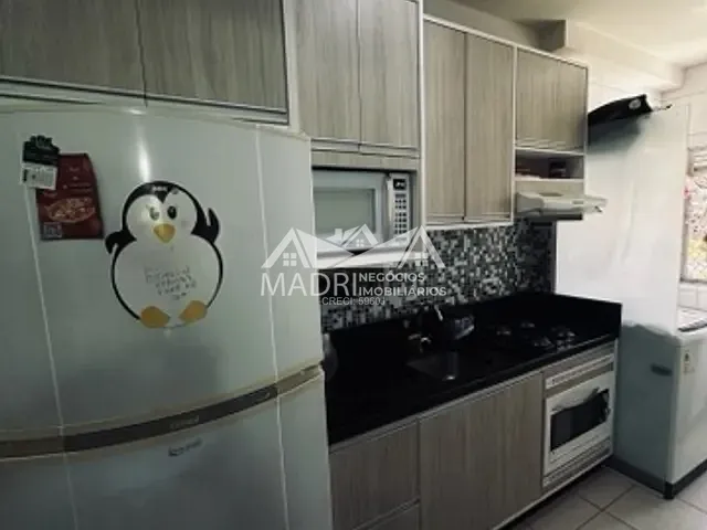Apartamento com 55m² 2 quartos e 1 banheiro, à venda, no bairro Madri em Palhoça