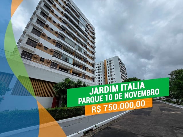 Foto do Apartamento - 🏵Jardim Italia - 3 Suítes - Parque 10 de Novembro | Apartamentos Manaus Imobiliária