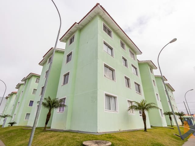 Apartamento 2 quartos e 1 banheiro, à venda, no bairro Rio Pequeno em São José Dos Pinhais
