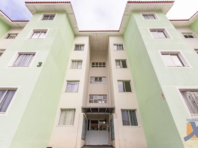 Apartamento 2 quartos e 1 banheiro, à venda, no bairro Rio Pequeno em São José Dos Pinhais