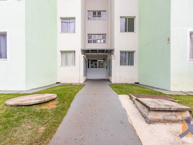 Apartamento 2 quartos e 1 banheiro, à venda, no bairro Rio Pequeno em São José Dos Pinhais