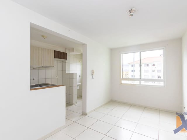 Apartamento 2 quartos e 1 banheiro, à venda, no bairro Rio Pequeno em São José Dos Pinhais