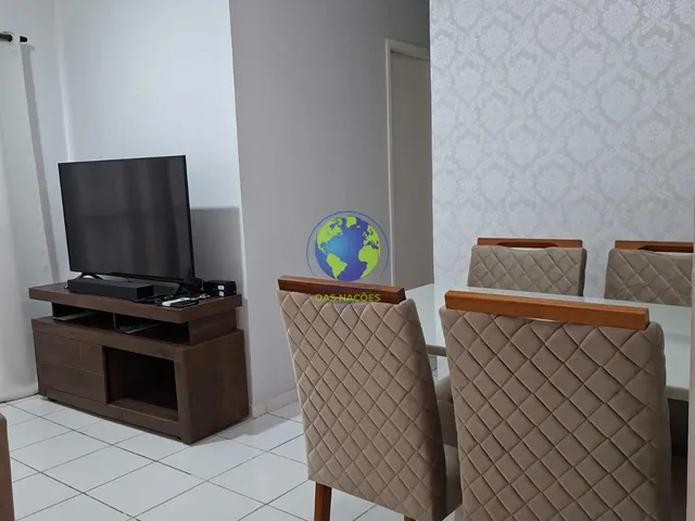 Apartamento 3 quartos e 1 banheiro, à venda, no bairro Parque Residencial das Nações Indígenas em Cuiabá