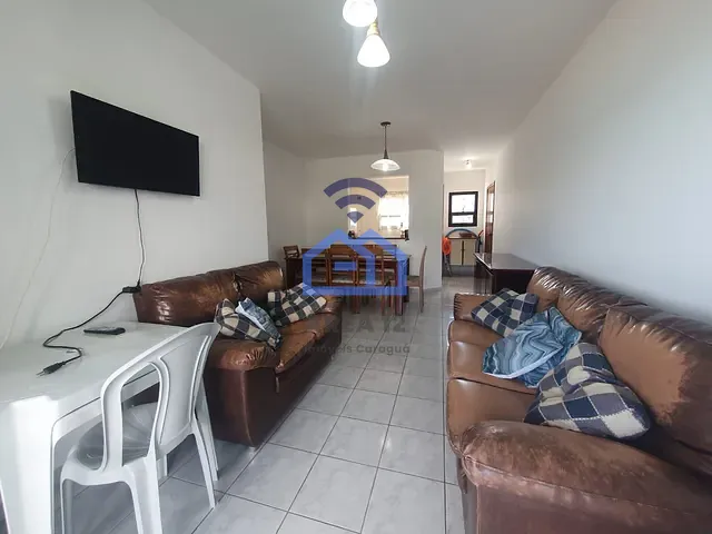 Apartamento 3 quartos e 2 banheiros, à venda, no bairro Martim de Sá em Caraguatatuba