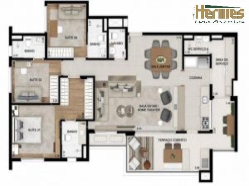 Apartamento, 3 quartos, 103 m² - Foto 4
