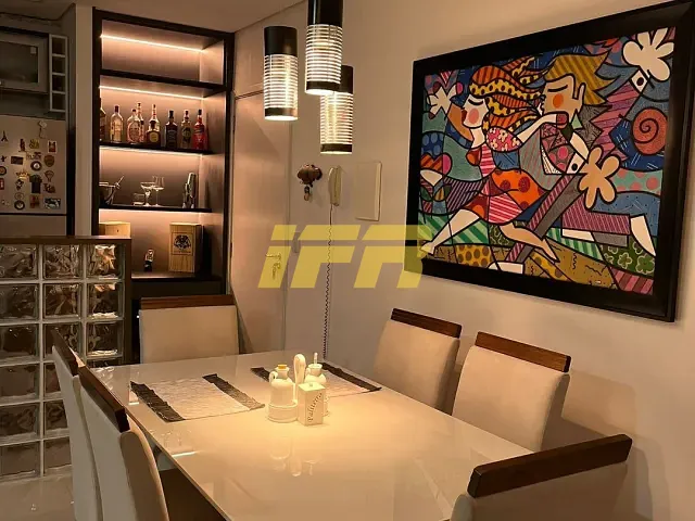 Apartamento com 63m² 2 quartos e 2 banheiros, à venda, no bairro Vila das Jabuticabeiras em Taubaté