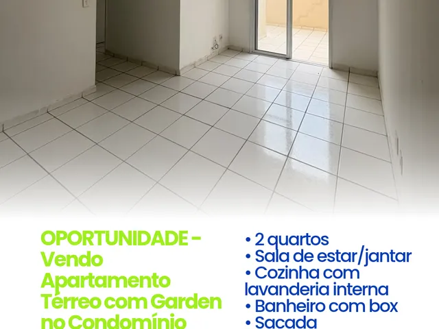 Apartamento 2 quartos e 1 banheiro, à venda, no bairro Jardim Florianópolis em Cuiabá