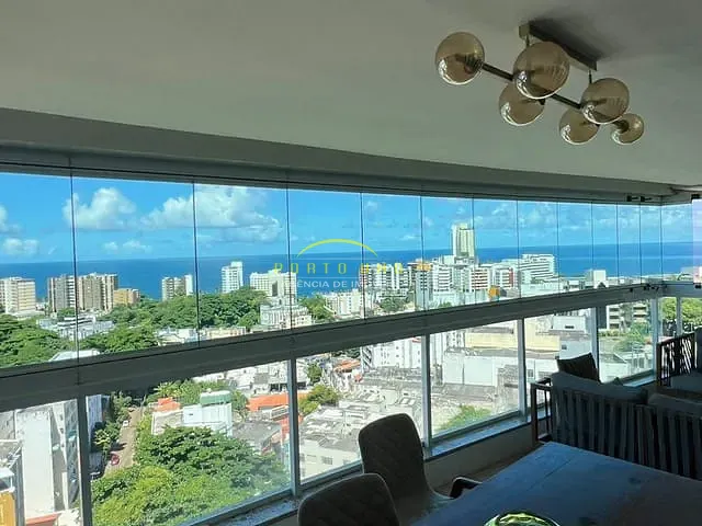 Apartamento 3 quartos e 4 banheiros, à venda, no bairro Rio Vermelho em Salvador