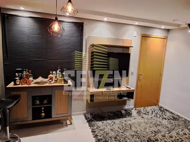 Apartamento com 45m² 2 quartos e 1 banheiro, para alugar, no bairro Parque das Nações em Bauru