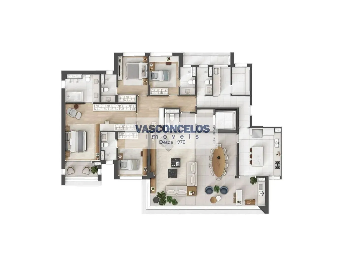 Apartamento, 4 quartos, 220 m² - Foto 11