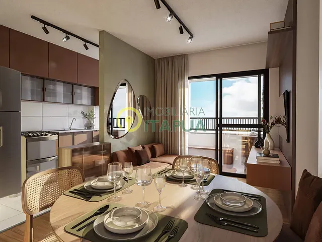 Apartamento 2 quartos e 1 banheiro, à venda, no bairro Sabará III em Londrina