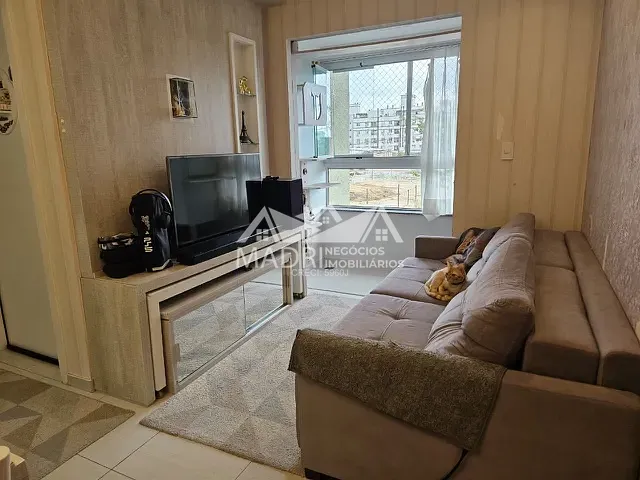 Apartamento com 62m² 2 quartos e 1 banheiro, à venda, no bairro Cidade Universitária Pedra Branca em Palhoça