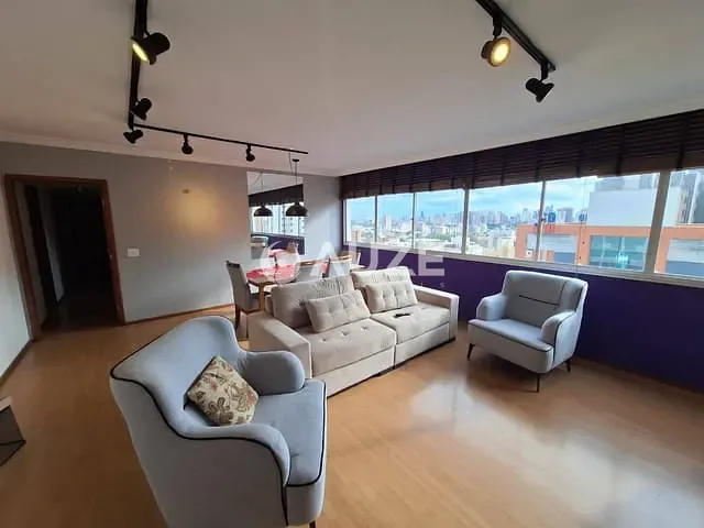 Apartamento com 170m² 3 quartos e 3 banheiros, à venda, no bairro Água Verde em Curitiba