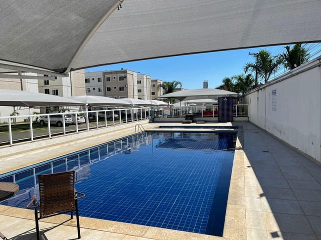 Foto do Apartamento - Apartamento à venda 2 quartos, porcelanato, lazer, Vila Alzira, Aparecida de Goiânia, GO | WALTER JÚNIOR IMÓVEIS