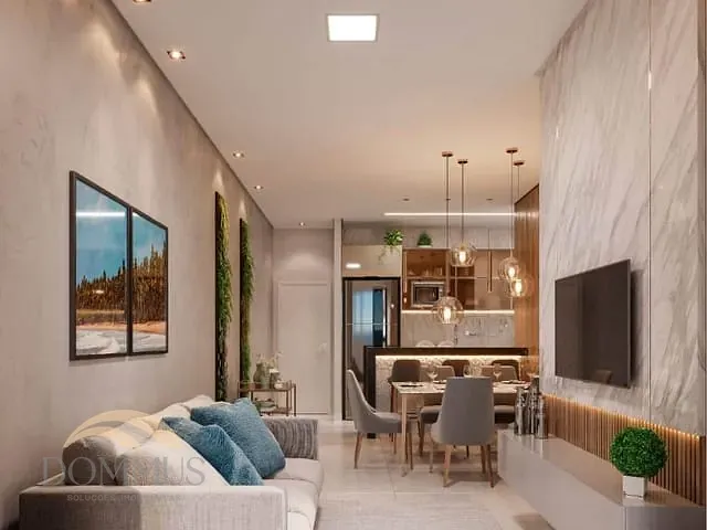 Apartamento com 73m² 2 quartos e 2 banheiros, para alugar, no bairro Imbaúbas em Ipatinga