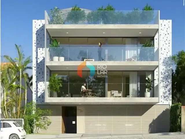 Cobertura / Penthouse com 190m² 2 quartos e 2 banheiros, à venda, no bairro Humaitá em Rio de Janeiro