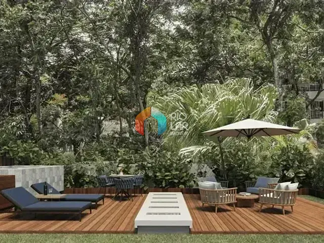 Cobertura / Penthouse com 190m² 2 quartos e 2 banheiros, à venda, no bairro Humaitá em Rio de Janeiro