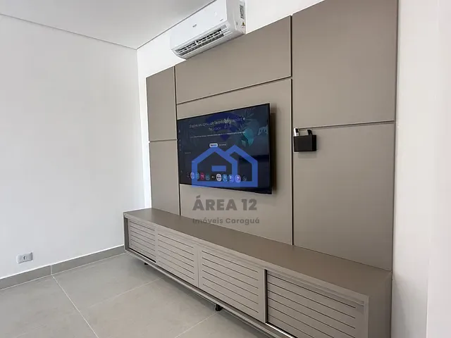 Apartamento com 60m² 1 quarto e 1 banheiro, à venda, no bairro Parque Balneário Poiares em Caraguatatuba