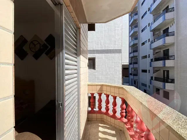 Apartamento 1 quarto e 1 banheiro, à venda, no bairro Caiçara em Praia Grande
