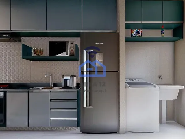 Apartamento 2 quartos e 1 banheiro, à venda, no bairro Loteamento Vila Indaiá em Caraguatatuba