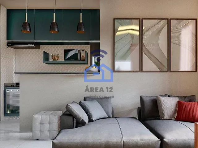 Apartamento 2 quartos e 1 banheiro, à venda, no bairro Loteamento Vila Indaiá em Caraguatatuba