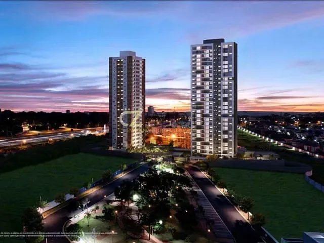 Apartamento 3 quartos e 2 banheiros, à venda, no bairro Alamedas do Botânico em Ribeirão Preto