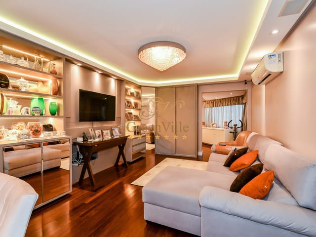 Foto do Apartamento - Cabral, APTO Andar Alto, 1 por andar, 198 metros privativos, 4 quartos, 2 suítes, salas amplas e 2 vagas, à venda, Curitiba, PR | Imobiliária GreenVille