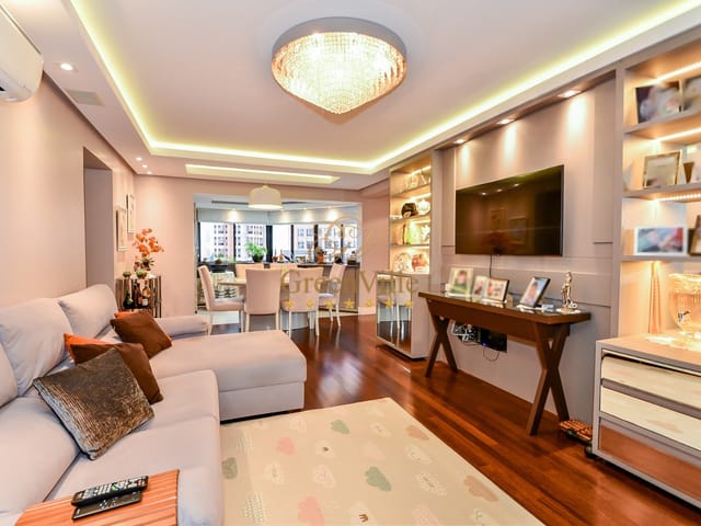 Foto do Apartamento - Cabral, APTO Andar Alto, 1 por andar, 198 metros privativos, 4 quartos, 2 suítes, salas amplas e 2 vagas, à venda, Curitiba, PR | Imobiliária GreenVille