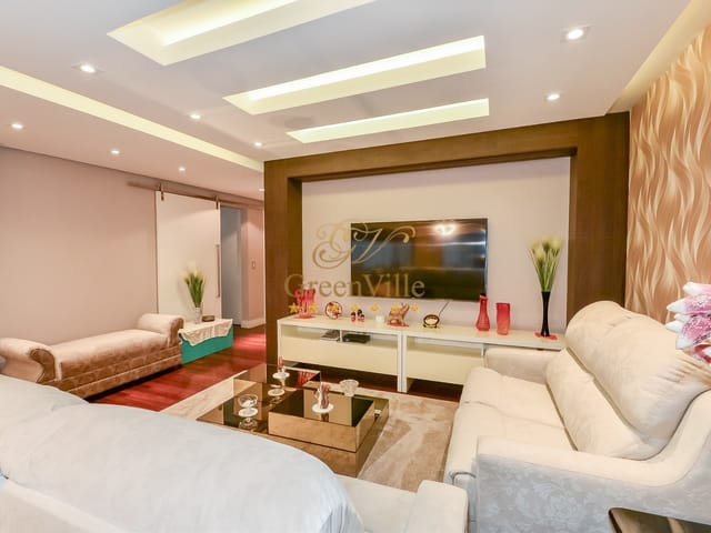 Foto do Apartamento - Cabral, APTO Andar Alto, 1 por andar, 198 metros privativos, 4 quartos, 2 suítes, salas amplas e 2 vagas, à venda, Curitiba | Imobiliária GreenVille