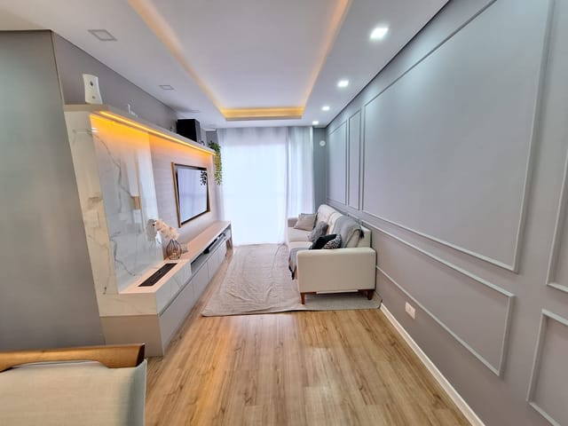Foto do Apartamento - Santa Cândida, Apartamento com 59 metros privativos, 3 quartos, sacada, cozinha com armários e 1 vaga de garagem coberta. | Imobiliária GreenVille