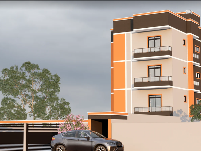 Apartamento com 74m² 2 quartos e 2 banheiros, à venda, no bairro Afonso Pena em São José dos Pinhais