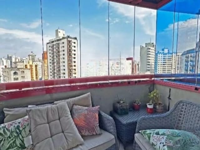 Apartamento 4 quartos e 5 banheiros, para alugar, no bairro Vila Bastos em Santo André