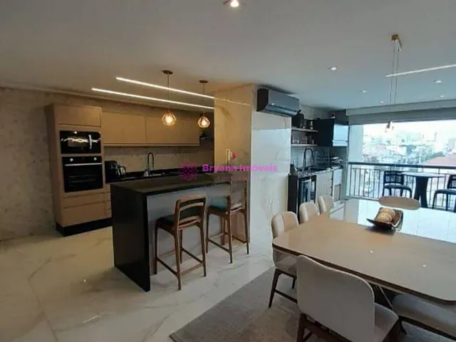 Apartamento com 168m² 3 quartos e 3 banheiros, à venda, no bairro Santa Paula em São Caetano do Sul