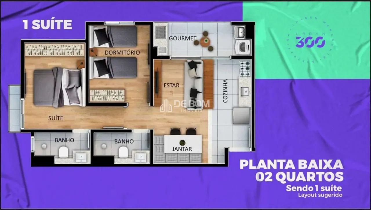 Apartamento, 2 quartos, 65 m² - Foto 41
