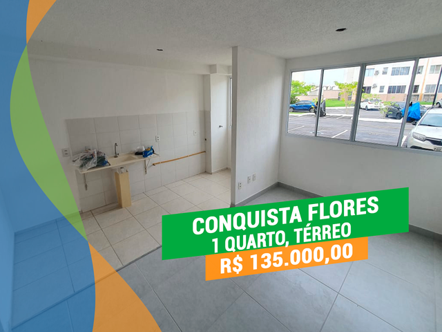 Foto do Apartamento - Conquista Flores - 1 Quarto - Av. Gov. José Lindoso | Apartamentos Manaus Imobiliária