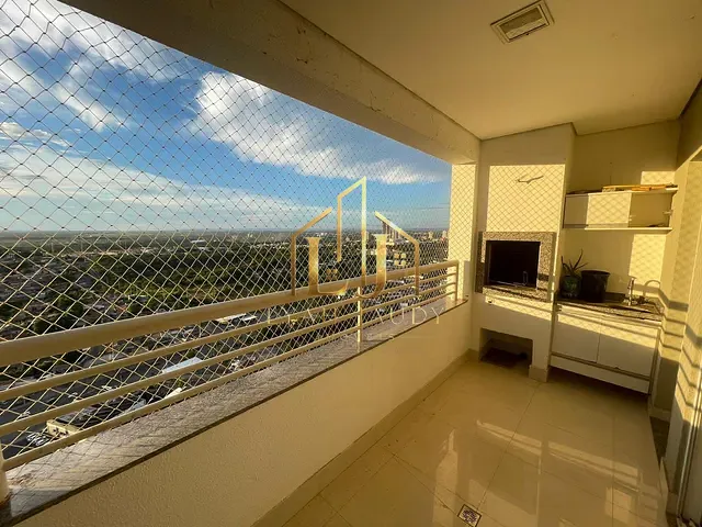 Apartamento com 116m² 3 quartos e 3 banheiros, para alugar, no bairro Cidade Alta em Cuiabá