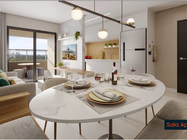Apartamento 3 quartos e 3 banheiros, à venda, no bairro Vila Margarida em Campo Grande