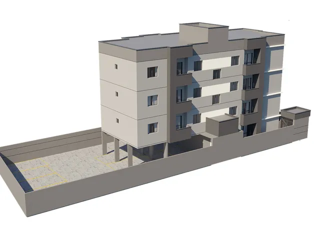 Apartamento com 74m² 2 quartos e 2 banheiros, à venda, no bairro Pedro Moro em São José dos Pinhais