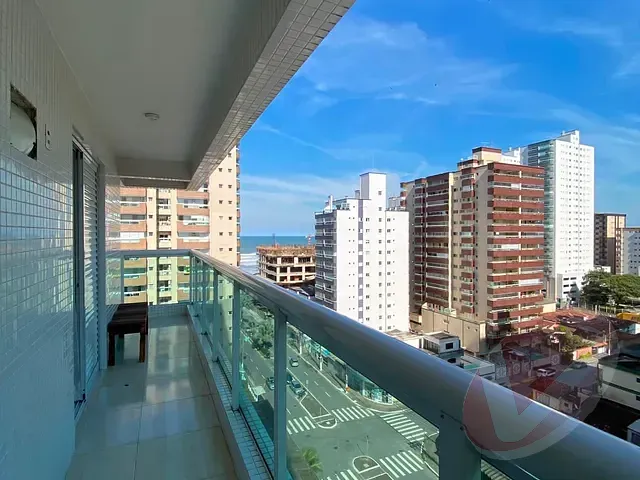 Apartamento 3 quartos e 2 banheiros, à venda ou para alugar, no bairro Caiçara em Praia Grande